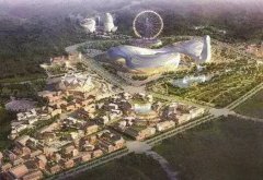 总体构成“二心、一廊、两带、五区间布局